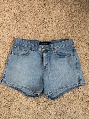 Calvin Klein Jeans Light Blue Denim Women's Shorts